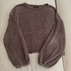 American Eagle chenille sweater